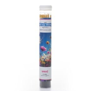 Round Pet Agarbatti Jar - Malar (80 Sticks)